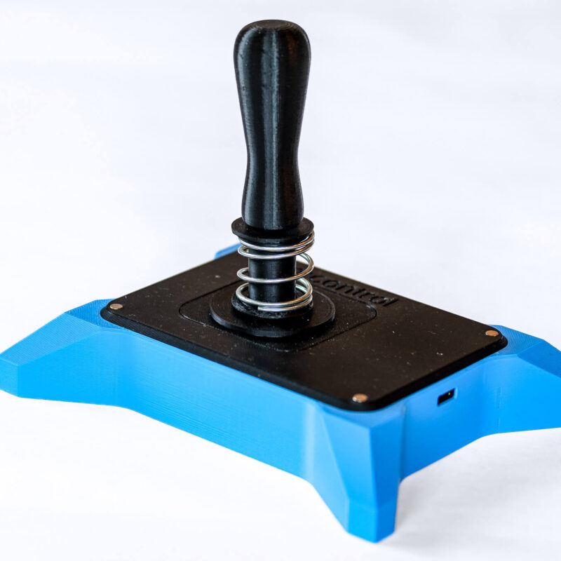 joystick Das Gerät Joystick zur Steuerung des Mauszeigers an einem PC.